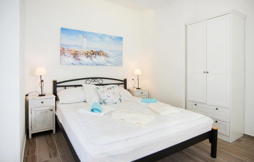 Posteľ alebo postele v izbe v ubytovaní Apartman ''Petar''