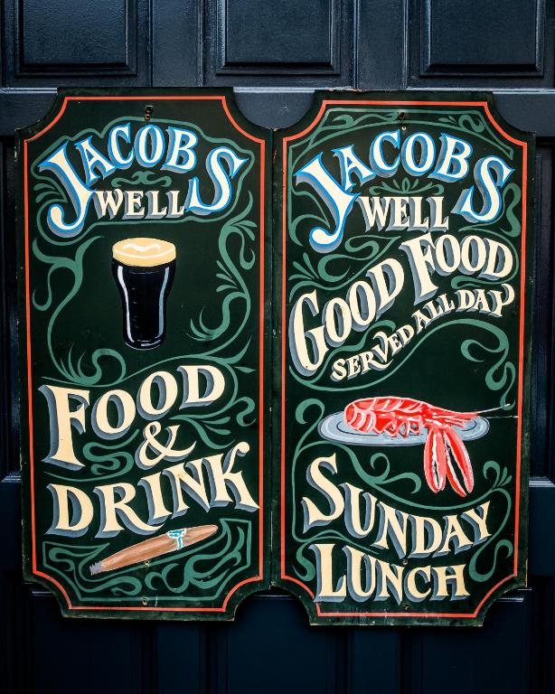Certifikát, hodnocení, plakát nebo jiný dokument vystavený v ubytování Jacob's Well Hotel