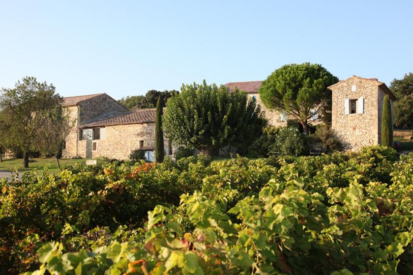 Zahrada ubytování Domaine Les Mejeonnes