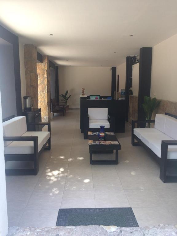 Posezení v ubytování Hotel Sevilla Palenque