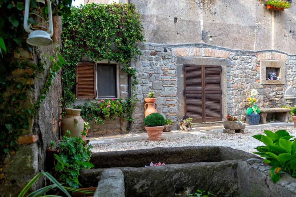 Zahrada ubytování Il Castelletto del Salamaro