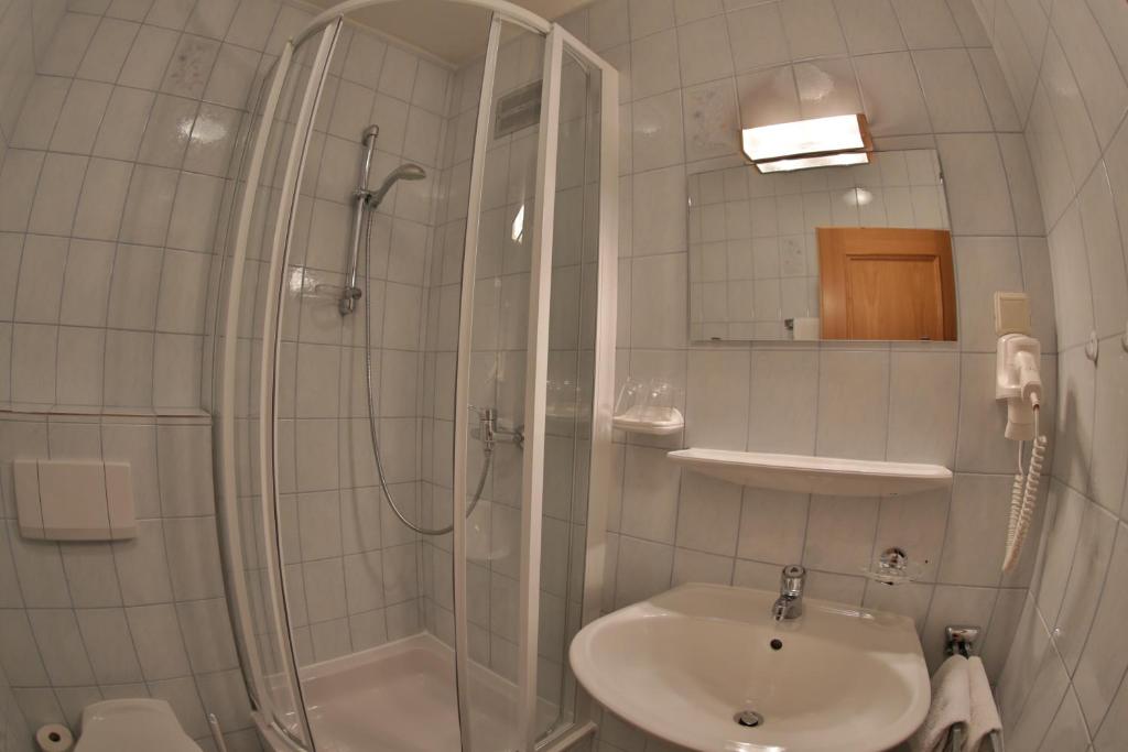 Koupelna v ubytování Haus Edlinger inclusive Murau Sommer Gäste Card