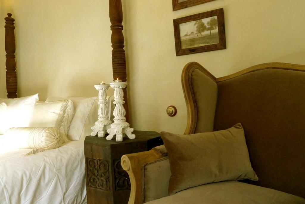 Postel nebo postele na pokoji v ubytování Riad Palacio De Las Especias
