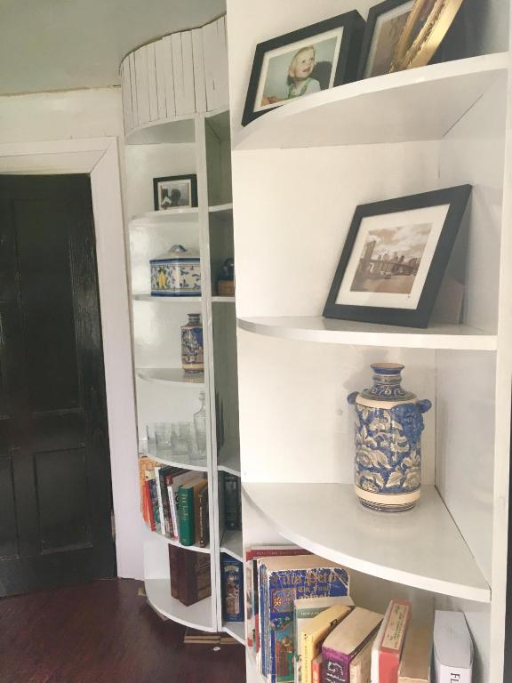 Knihovna v bed and breakfast