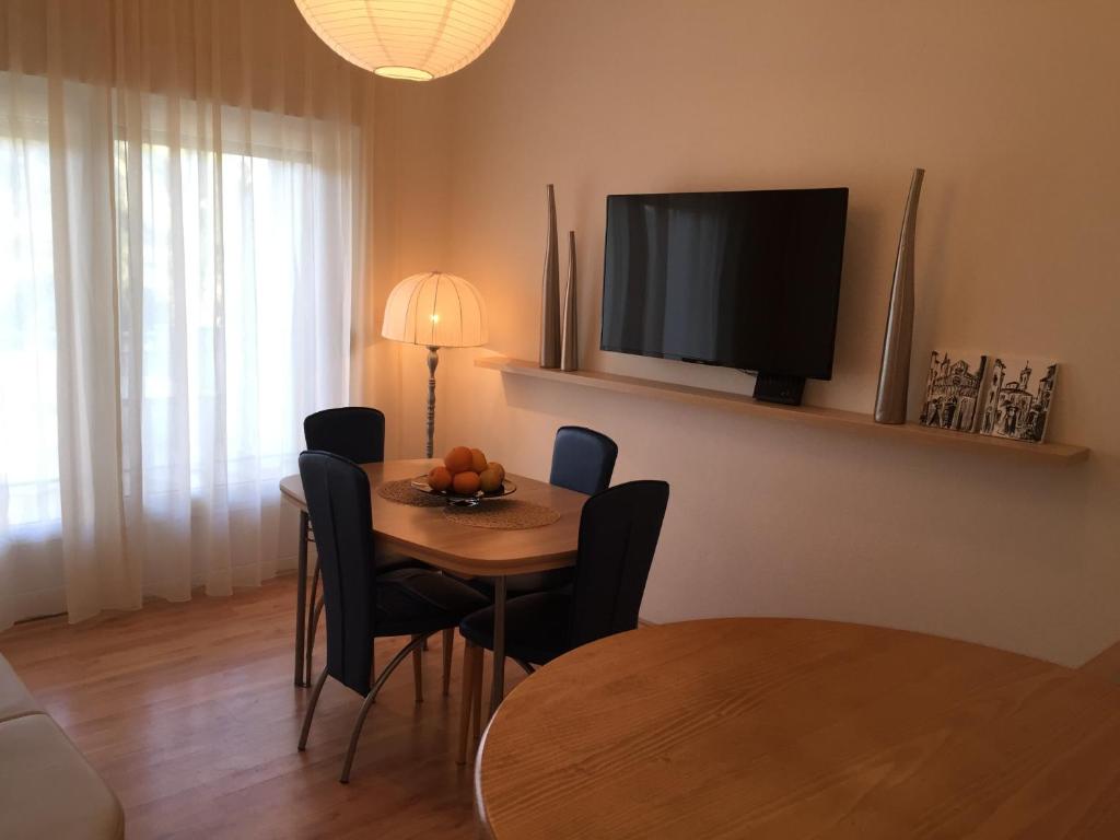 TV a/nebo společenská místnost v ubytování Apartment Natasa