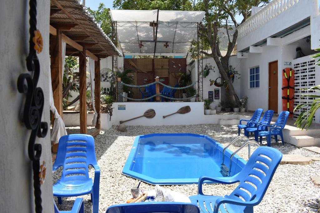 Bassein majutusasutuses Hostal Palohe Taganga või selle lähedal