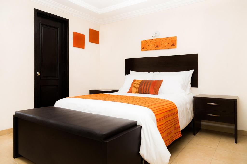 Postel nebo postele na pokoji v ubytování Inn Express Hotel Tula