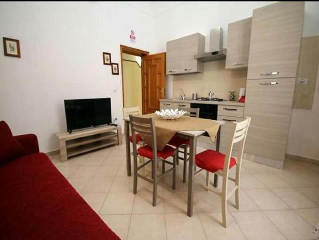 Kuchyň nebo kuchyňský kout v ubytování Casa Antica