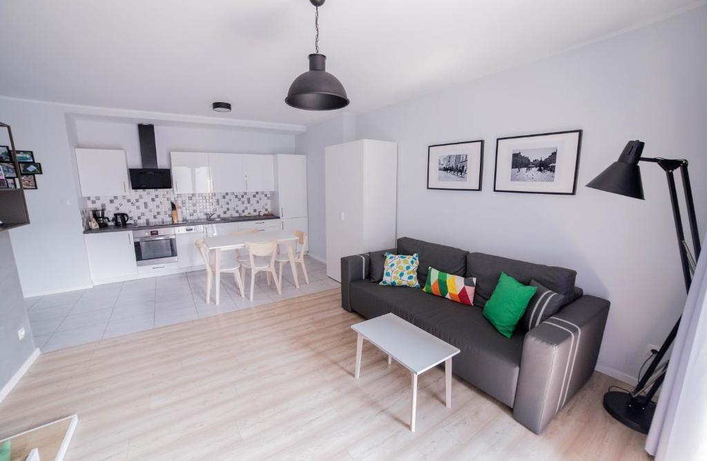 Køkken eller tekøkken på MSapartamenty Centrum 2