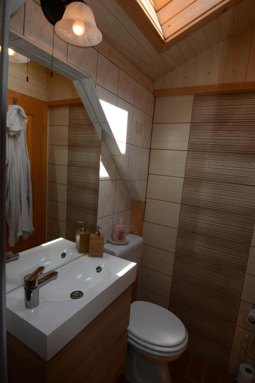 Koupelna v ubytování Studio ALPIKA
