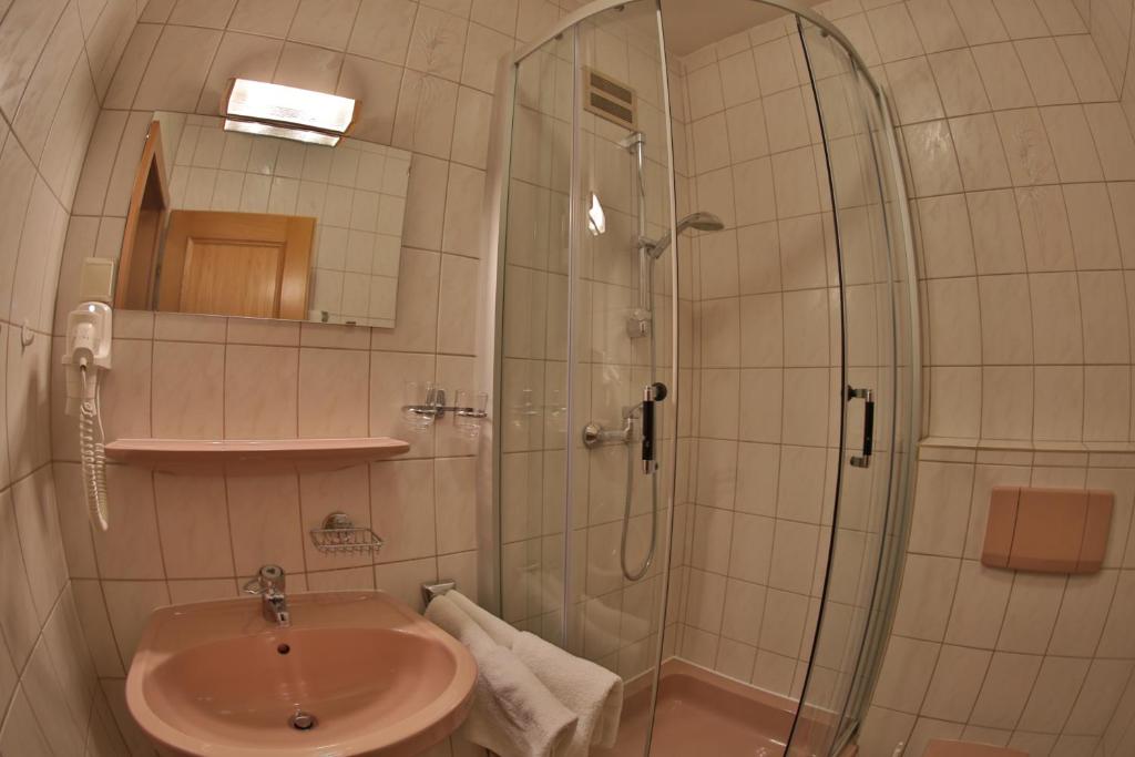 Koupelna v ubytování Haus Edlinger inclusive Murau Sommer Gäste Card