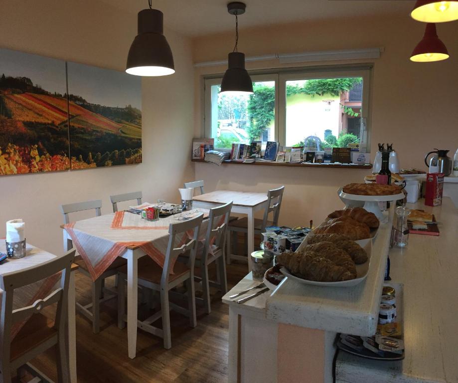 Jedlo v ubytovaní bed & breakfast alebo blízkom okolí