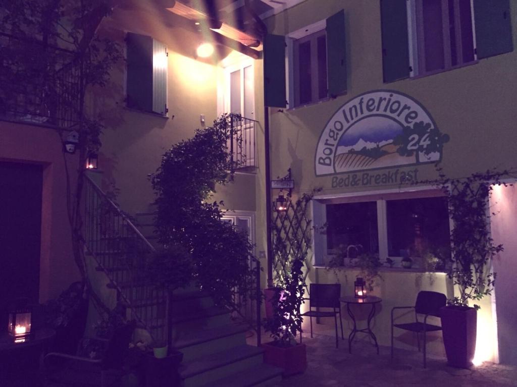 Budova, v ktorej sa ubytovanie bed & breakfast nachádza