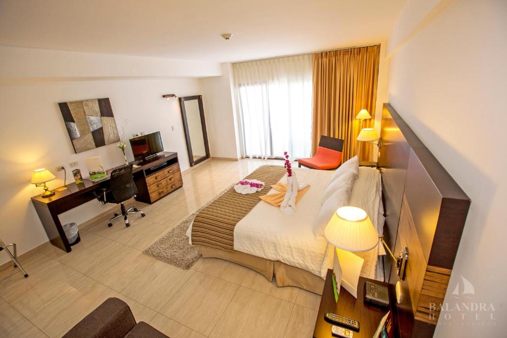 Postel nebo postele na pokoji v ubytování Hotel Balandra
