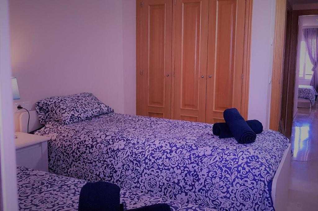 Posteľ alebo postele v izbe v ubytovaní Costa del Sol Manilva Playa Spa