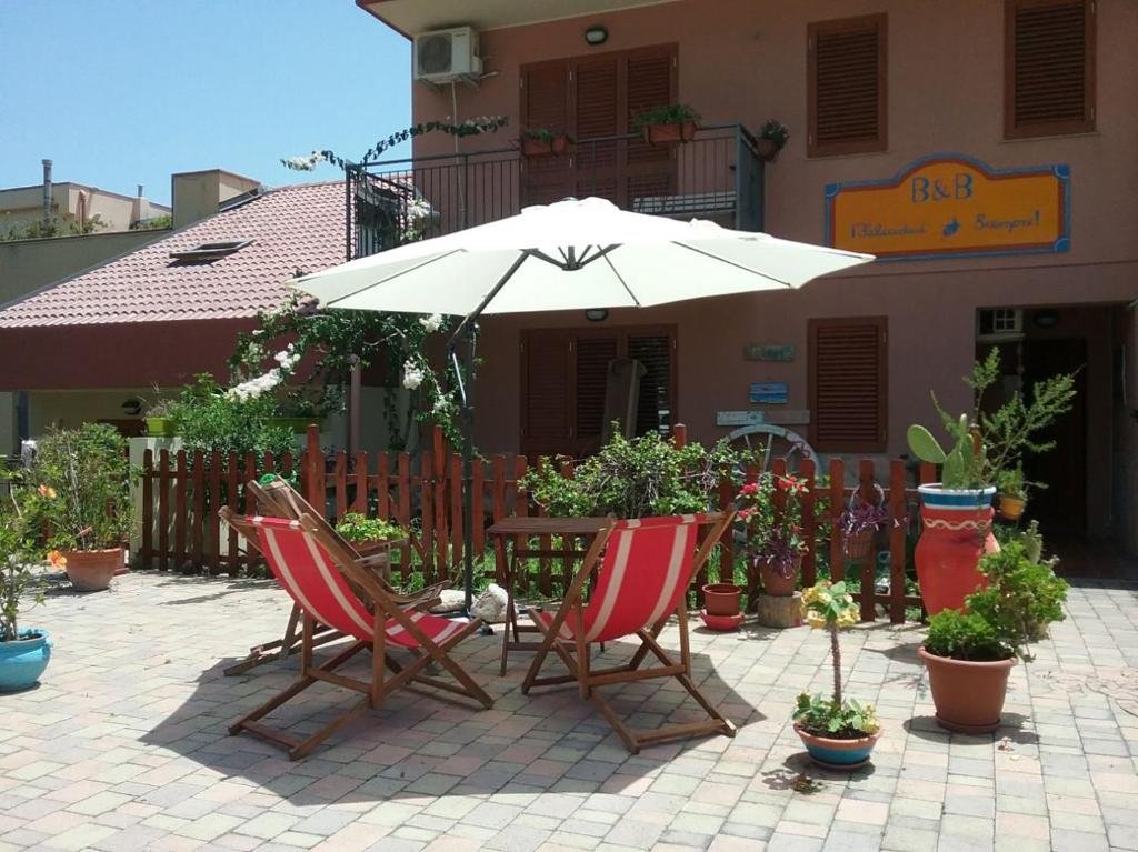 Budova, kde se bed and breakfast nachází