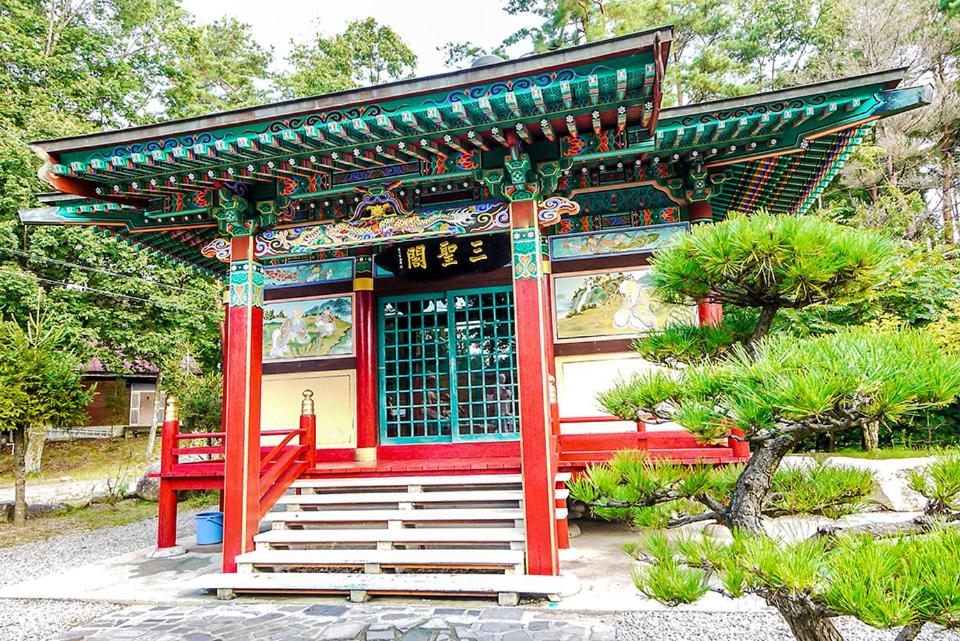 Zahrada ubytování 金剛寺 宿坊 成穂院
