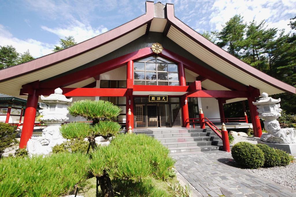 Budova, kde se ryokan nachází