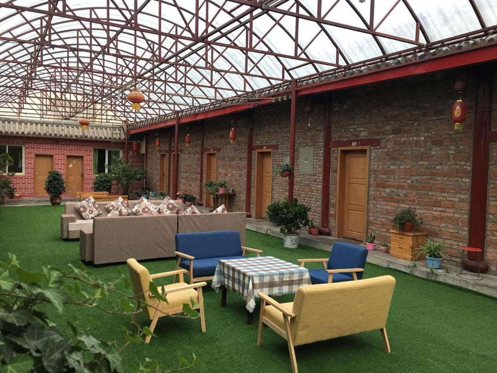 Posezení v ubytování Youranju Guesthouse