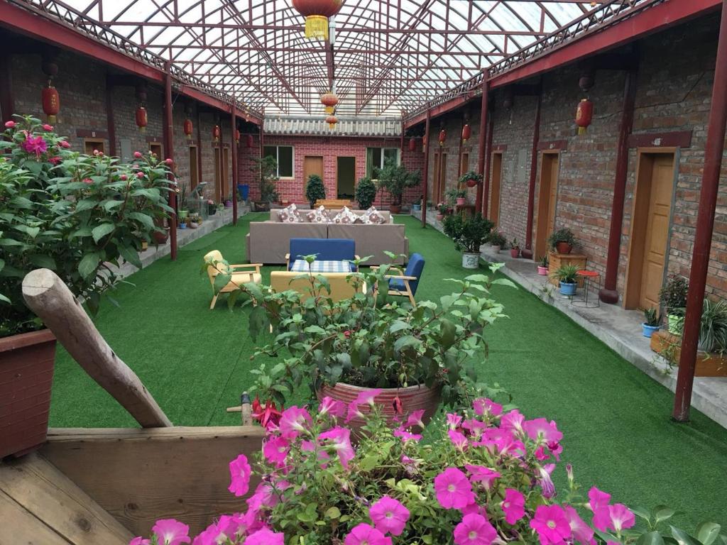 Zahrada ubytování Youranju Guesthouse