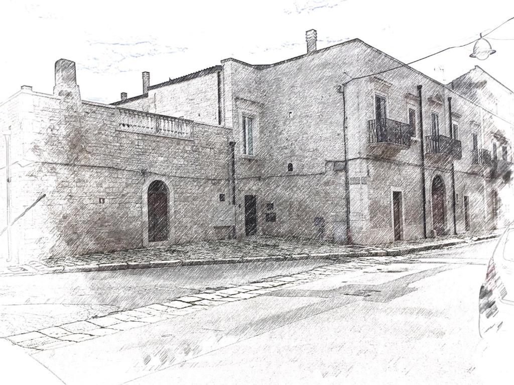 The building in which a panziókat is located