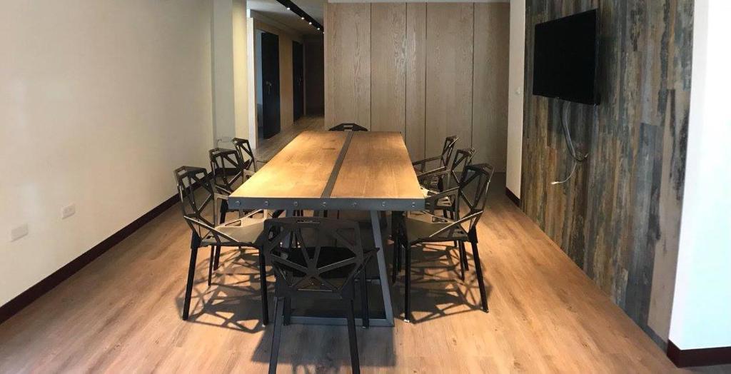 Dining area in the homestay