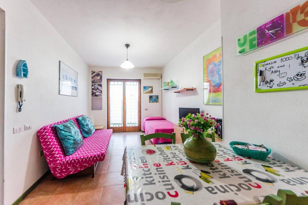 A seating area at Casa Vacanze Pas