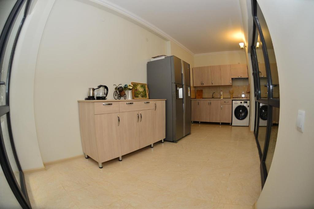 Kuchyň nebo kuchyňský kout v ubytování Hotel Gori