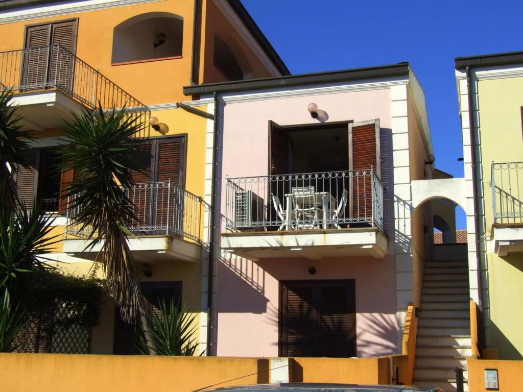 A balcony or terrace at Casa Vacanze Pas