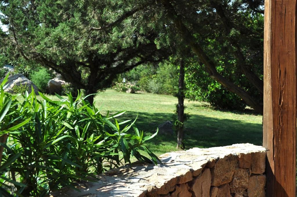Vonkajšia záhrada v ubytovaní Cala Paradiso Residence
