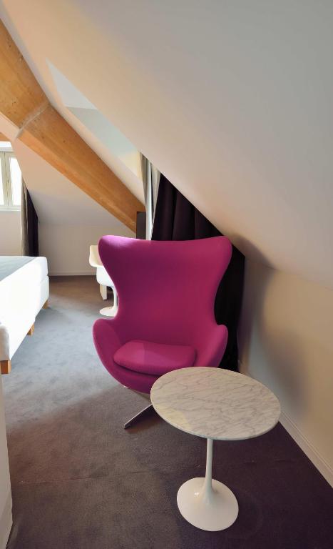 Posezení v ubytování Hotel Retro