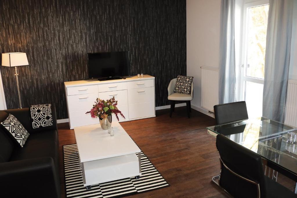 Posezení v ubytování Kurhaus Design Boutique Hotel