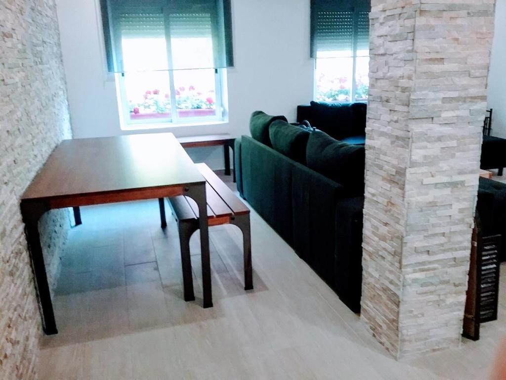 Posezení v ubytování New Trendy apartment
