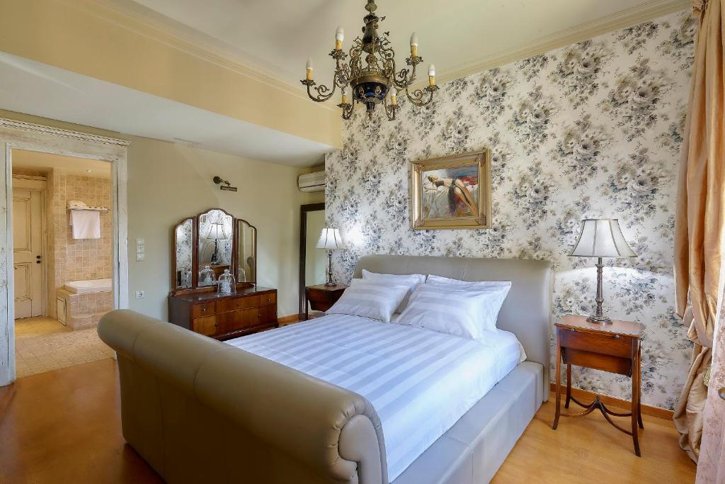 Postel nebo postele na pokoji v ubytování Villa Living E-motion