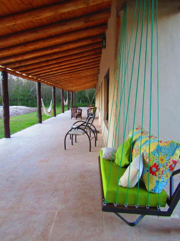 Zahrada ubytování Arandu ecolodge