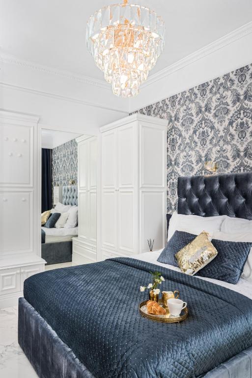 Posteľ alebo postele v izbe v ubytovaní Golden Fish - New Apartment - Old Town