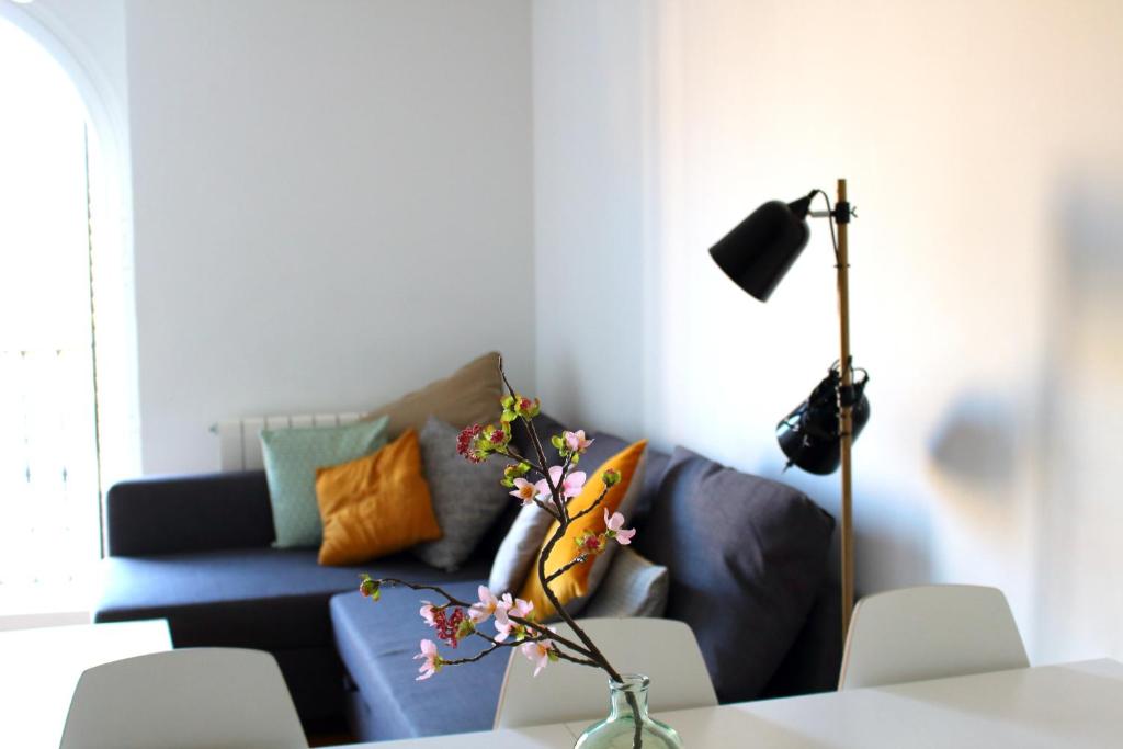 Posezení v ubytování Aloha Apartamentos
