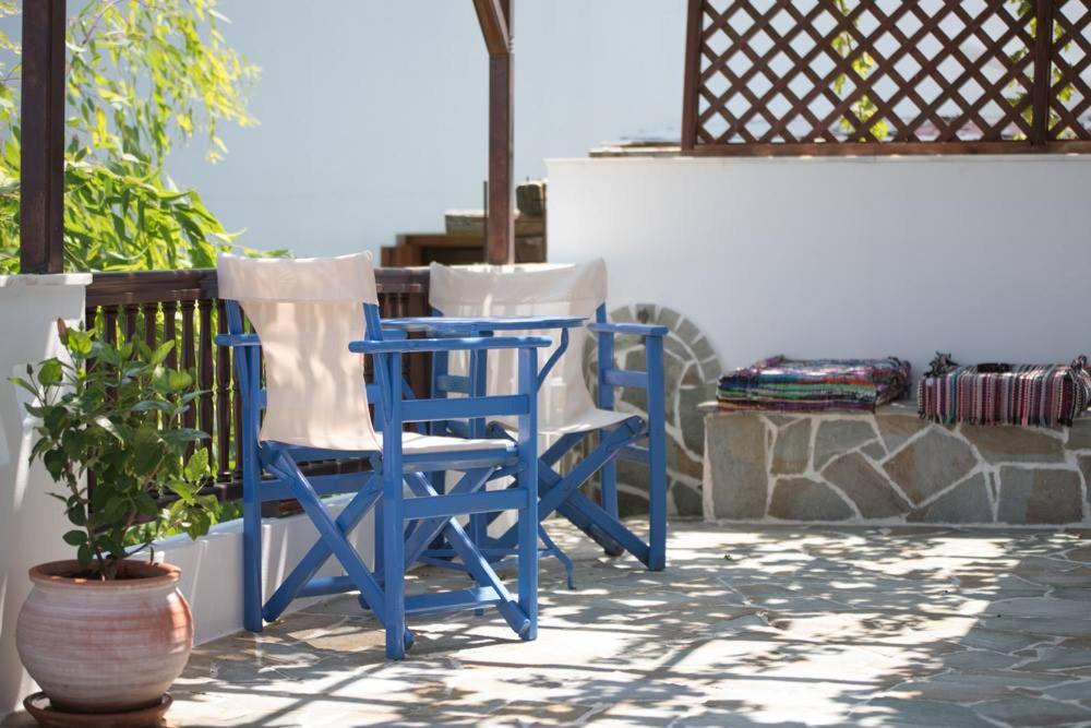 Patio nebo venkovní prostory v ubytování Nicolas Pension
