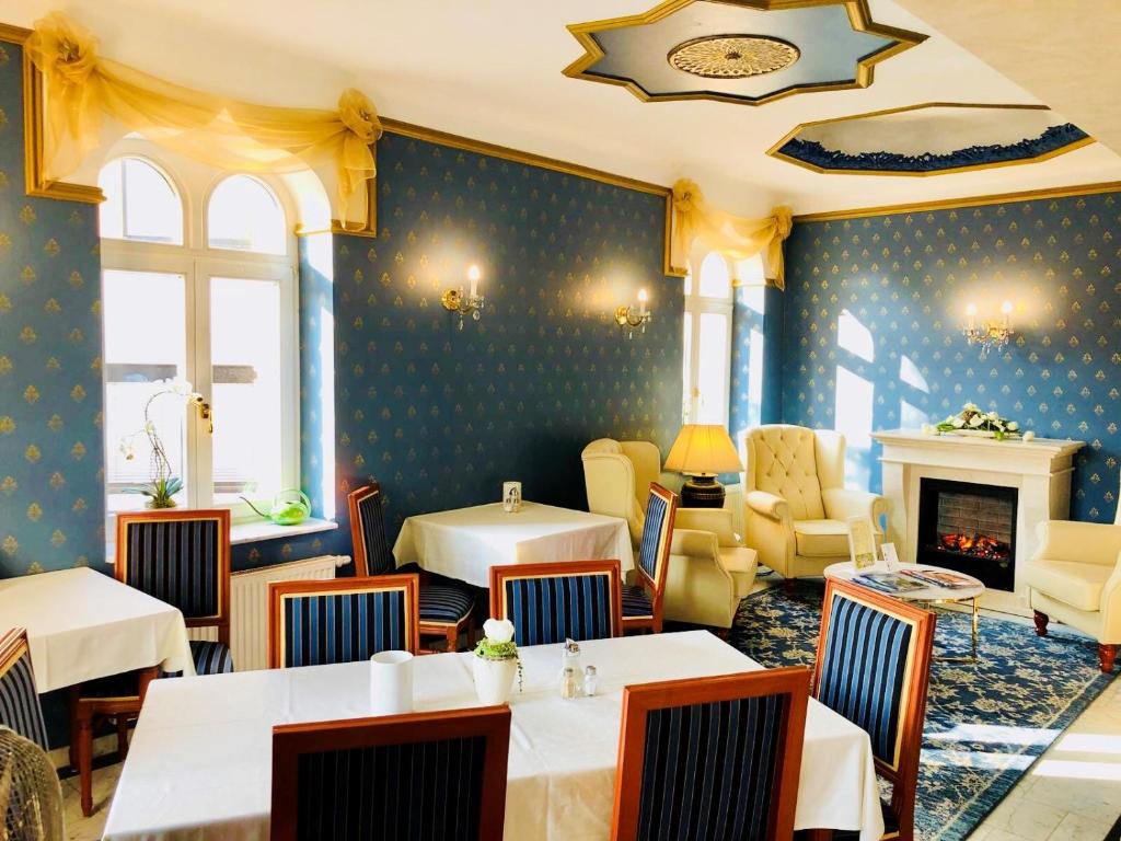 Posezení v ubytování Hotel am Bayrischen Platz