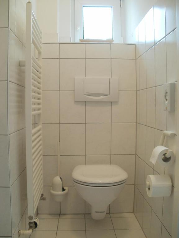 Koupelna v ubytování Gästehaus Ziegler