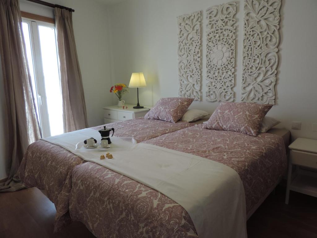 Postel nebo postele na pokoji v ubytování CASA El JABLE