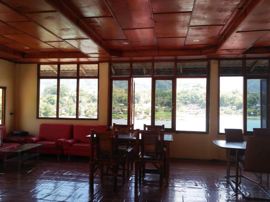 Posezení v ubytování Aman's Guesthouse