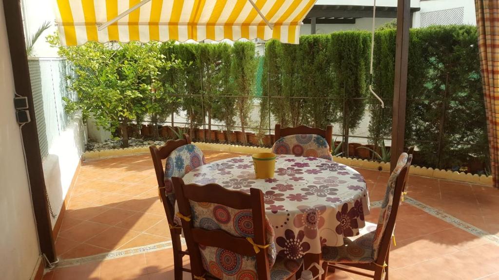 Balkón alebo terasa v ubytovaní naturist apartament