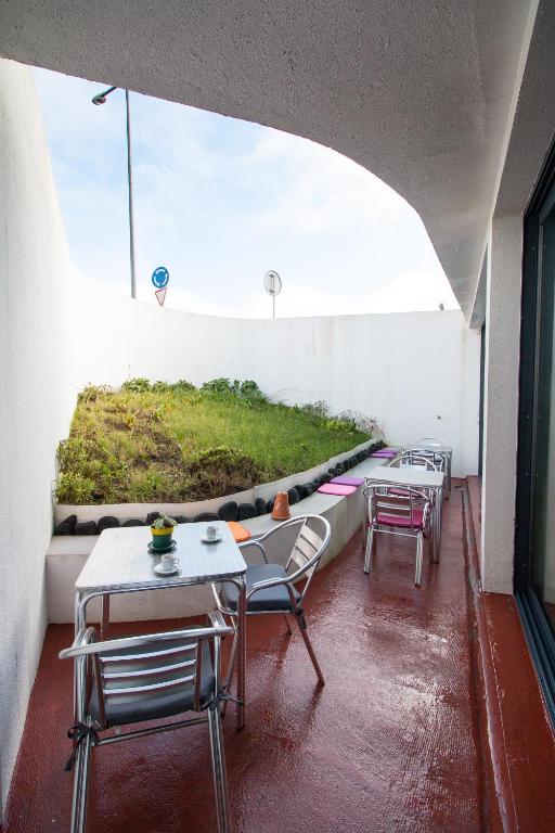 Balkón nebo terasa v ubytování Change The World Hostels - Açores - Ponta Delgada