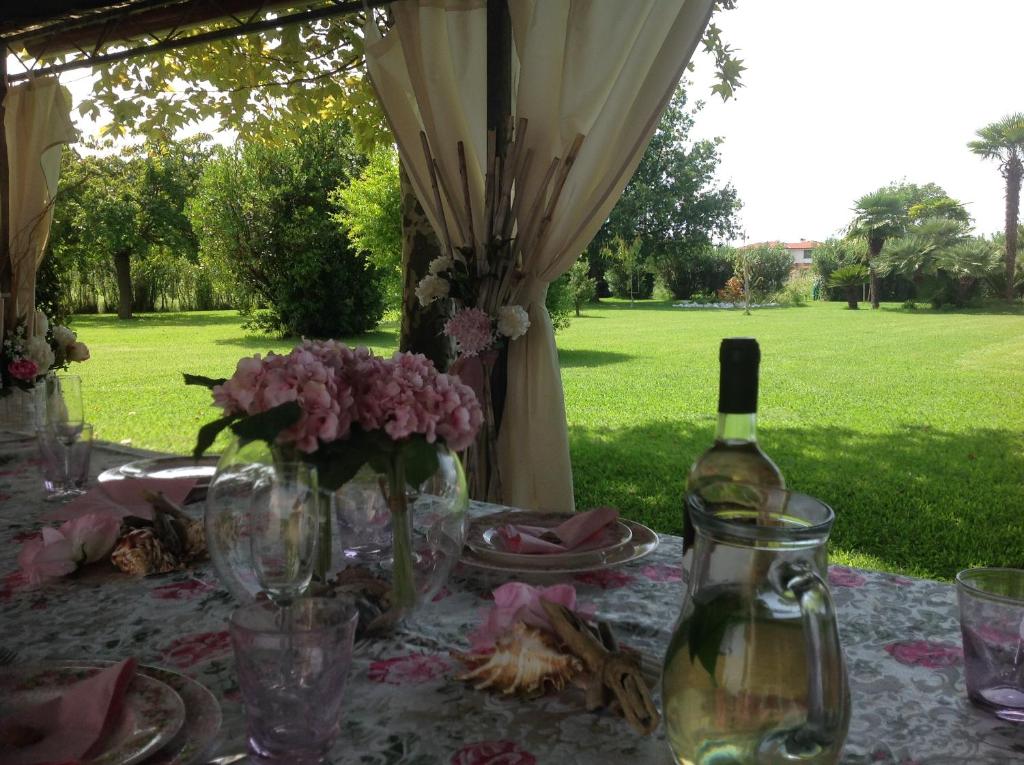 Zahrada ubytování Villa FioccoMare
