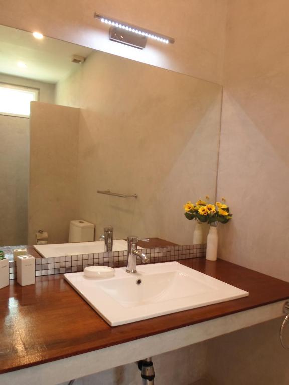 Koupelna v ubytování Chuan Chom Villas