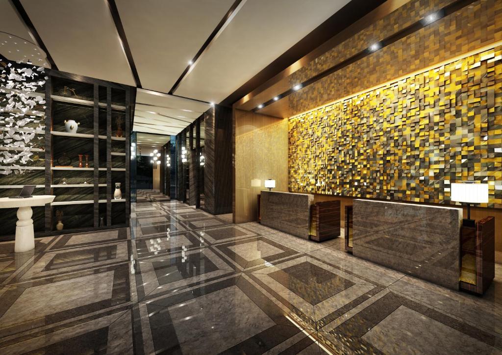 Posezení v ubytování Jeongseon JS GRAND PALACE Hotel