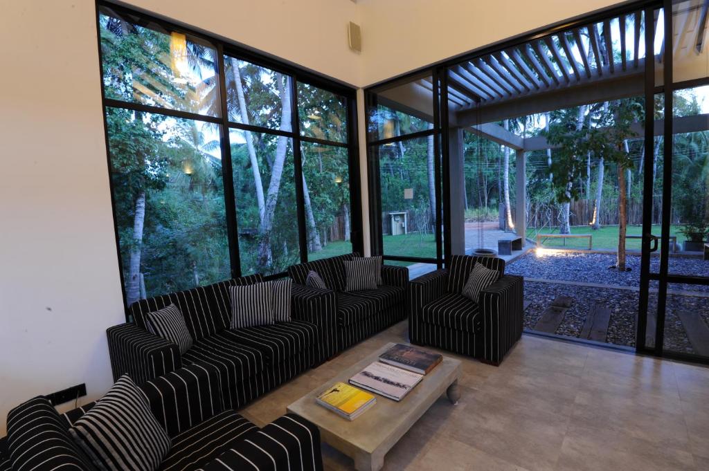 Zahrada ubytování Arika Villa