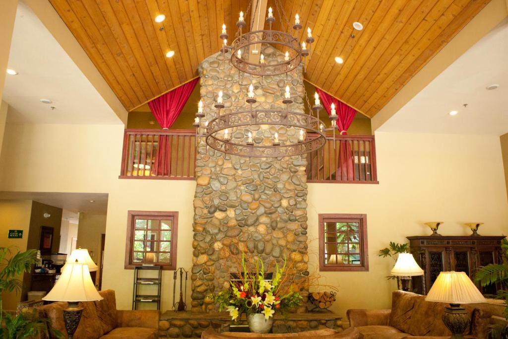 Posezení v ubytování Forest Suites Resort at the Heavenly Village