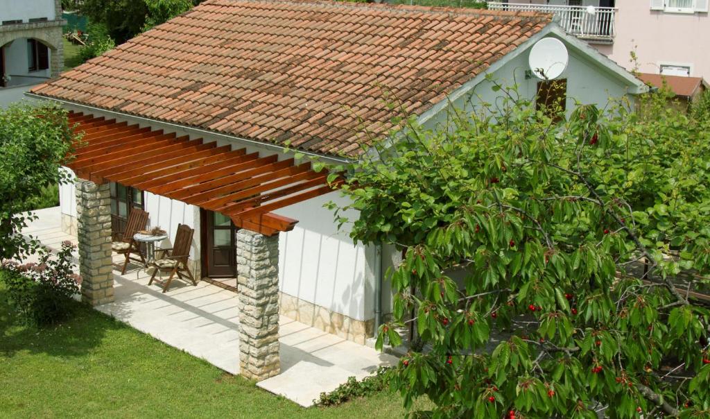 Vonkajšia záhrada v ubytovaní Holiday Home Linet